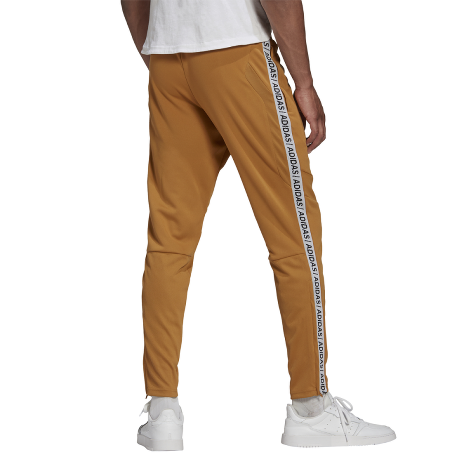 adidas Tiro 19 Tape Joggers - Brown - ViaductClothing -  -  