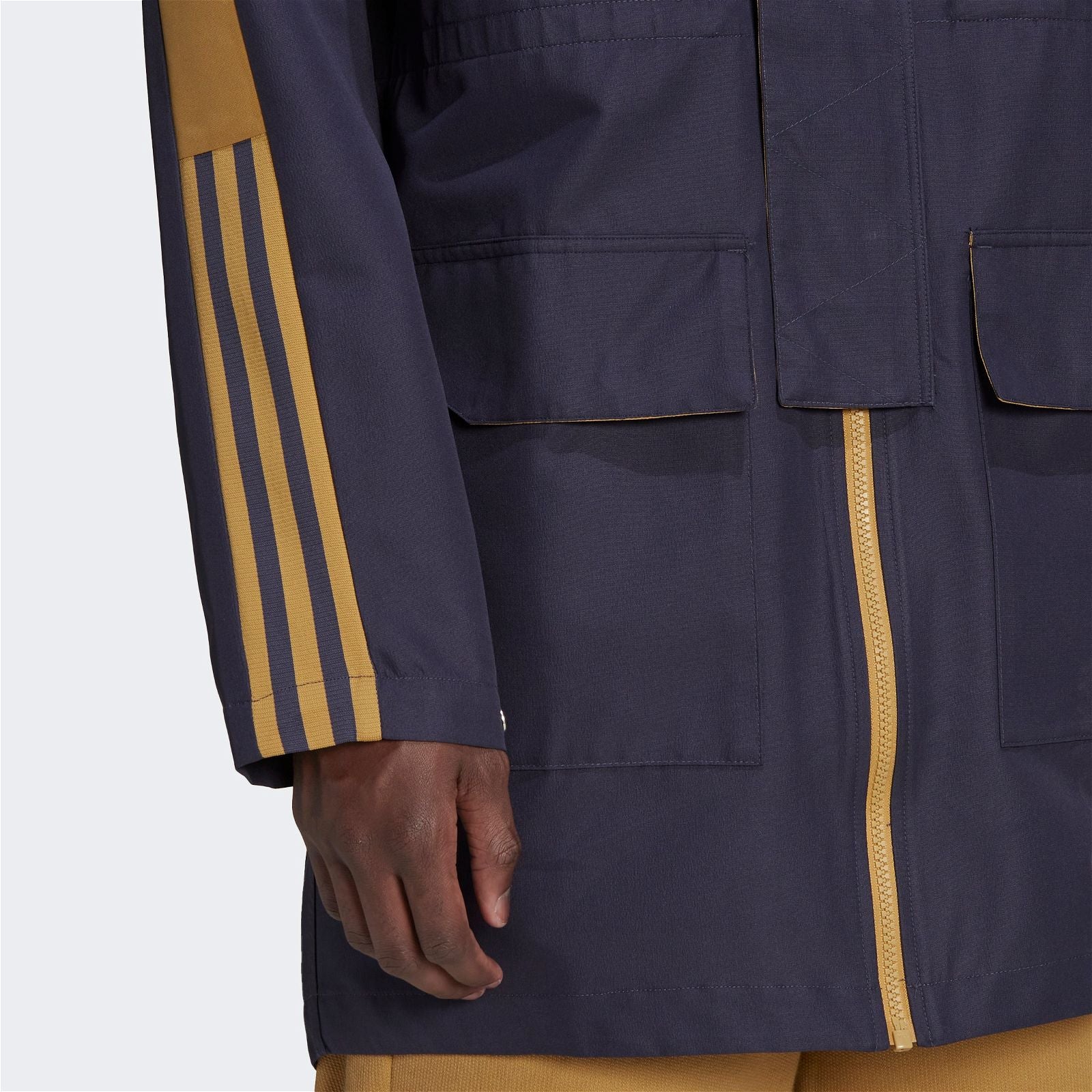 adidas Tiro Football Parka - Shadow Navy - ViaductClothing -  -  