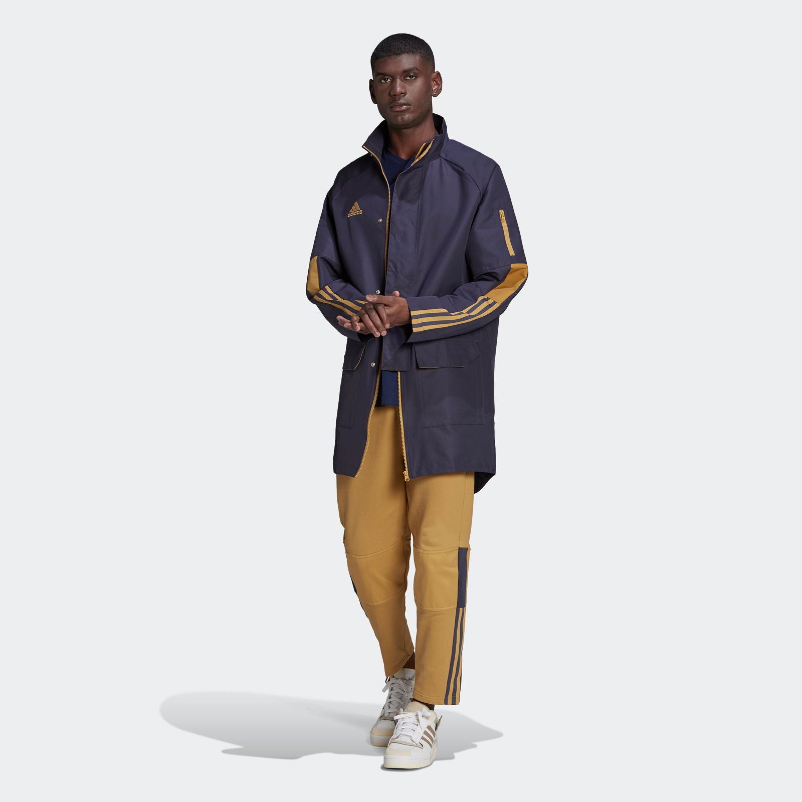 adidas Tiro Football Parka - Shadow Navy - ViaductClothing -  -  