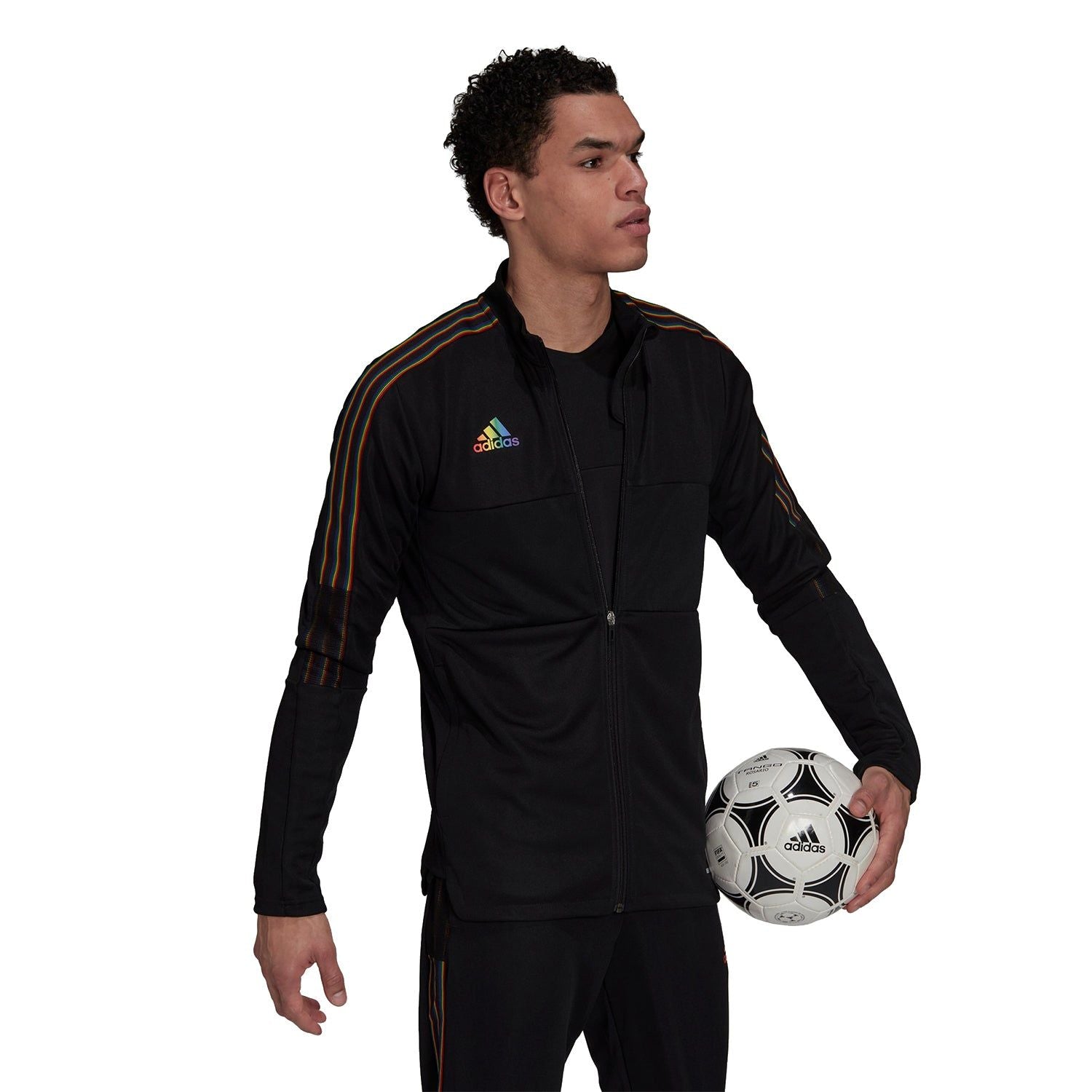 adidas Tiro Pride Jacket - Black - ViaductClothing -  -  