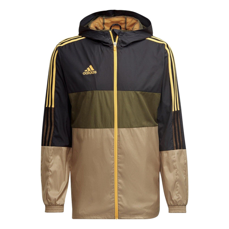 adidas Tiro Winterized Windbreaker Jacket - Brown - ViaductClothing -  -  
