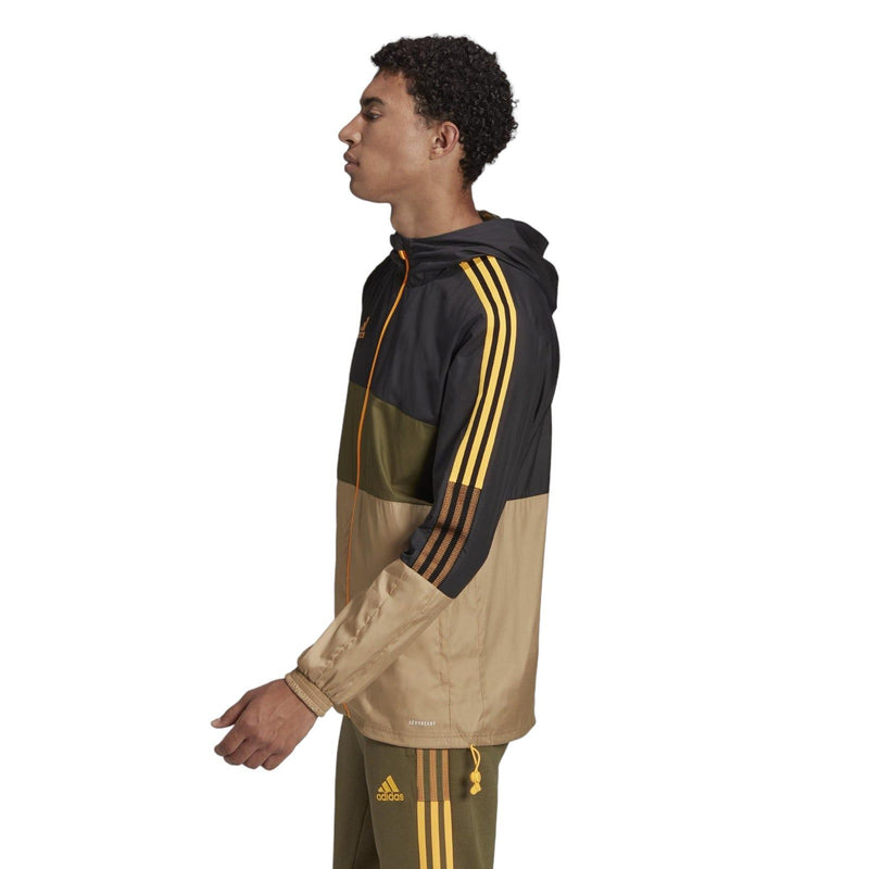 adidas Tiro Winterized Windbreaker Jacket - Brown - ViaductClothing -  -  