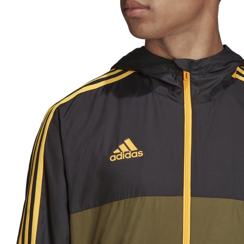 adidas Tiro Winterized Windbreaker Jacket - Brown - ViaductClothing -  -  