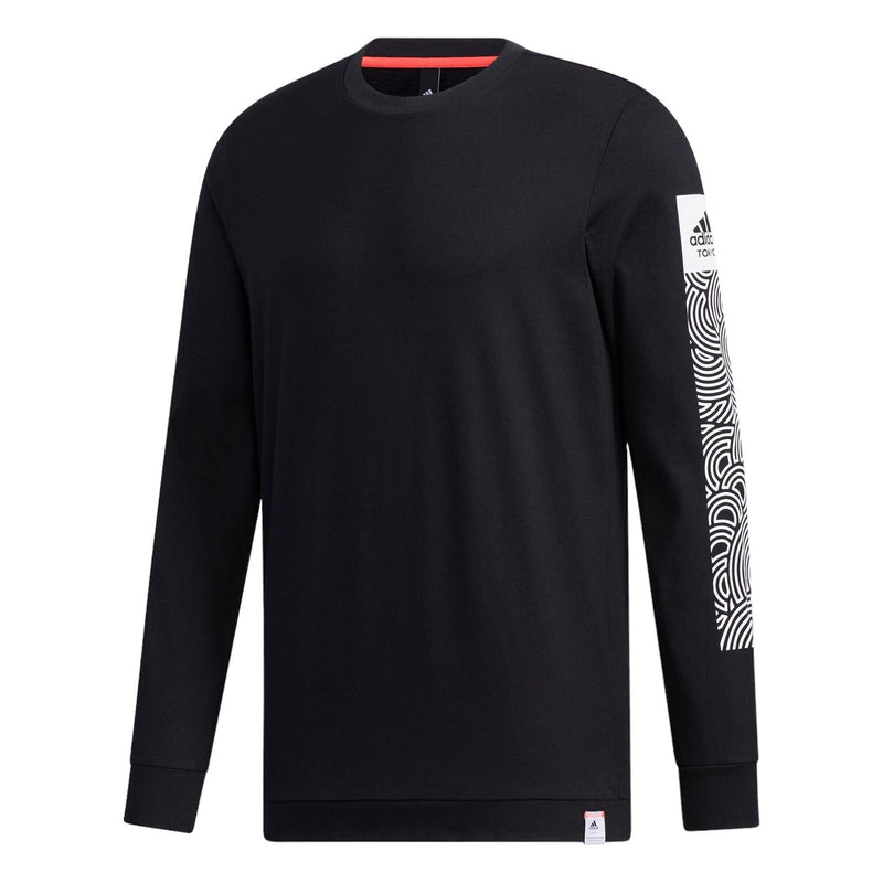 adidas Tokyo Pack Hiroko Takahashi Long Sleeve Tee - Black - ViaductClothing -  -  