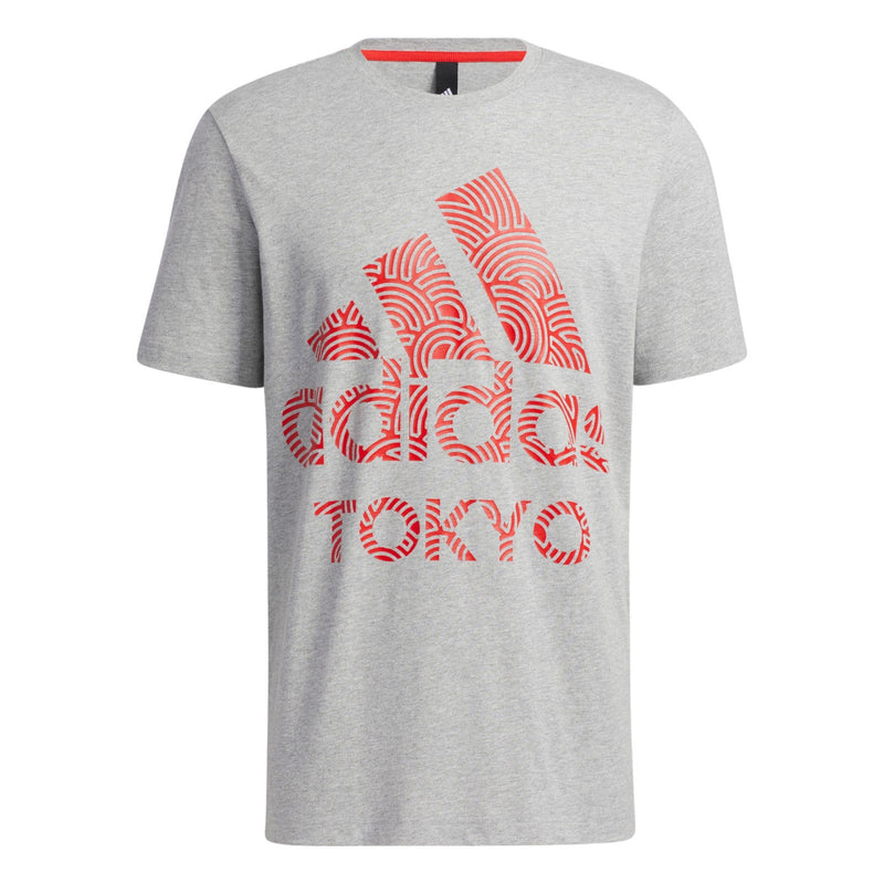 adidas Tokyo Pack Short Sleeve Graphic Tee - Grey - H58188 – ViaductClothing