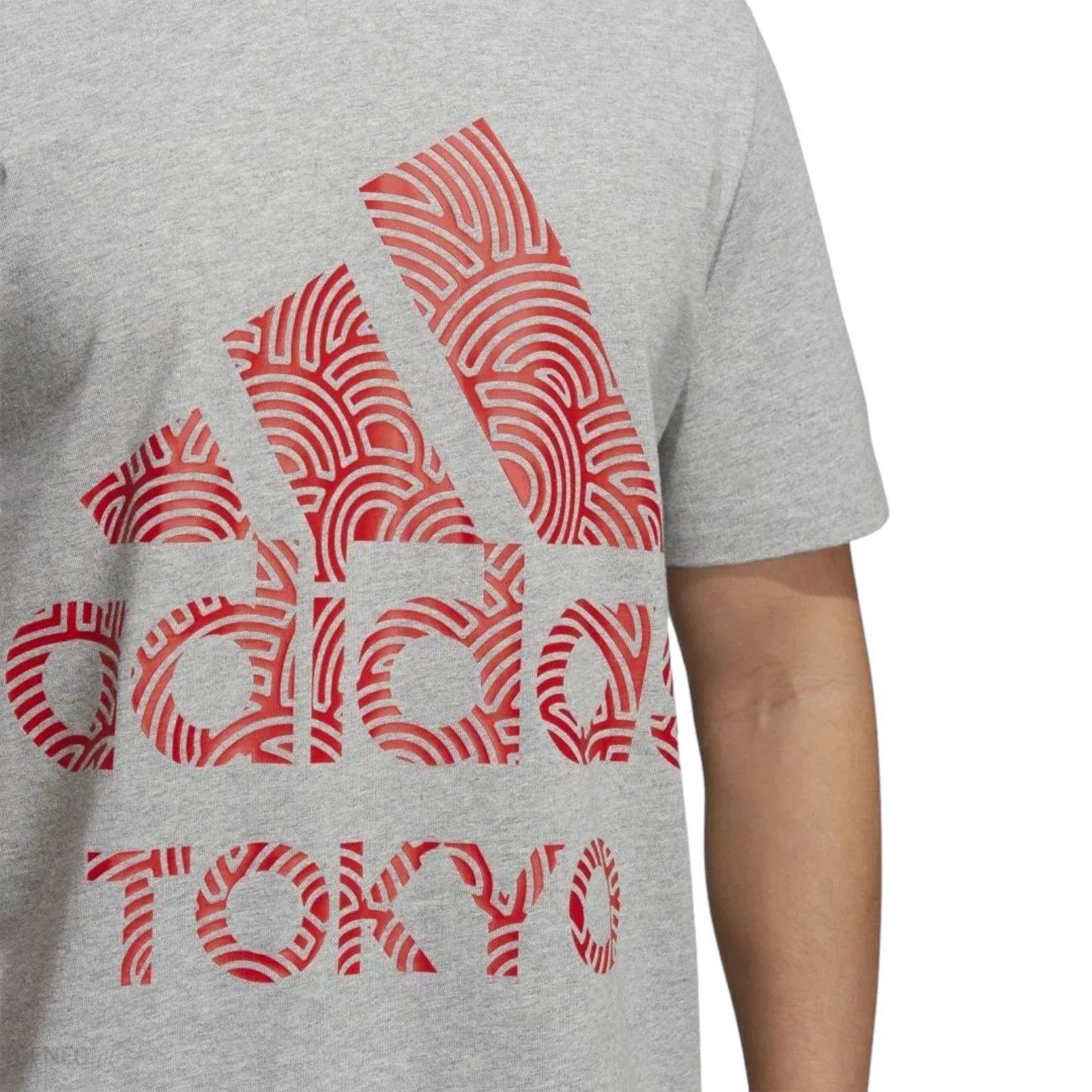 adidas Tokyo Pack Short Sleeve Graphic Tee - Grey - ViaductClothing -  -  