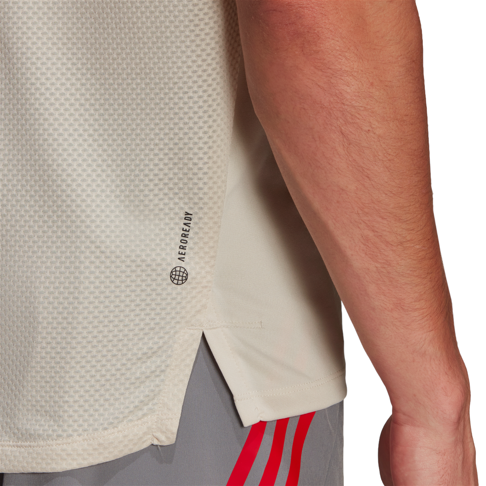 adidas Train Icon Training Tee Jersey - Halo Ivory - ViaductClothing -  -  