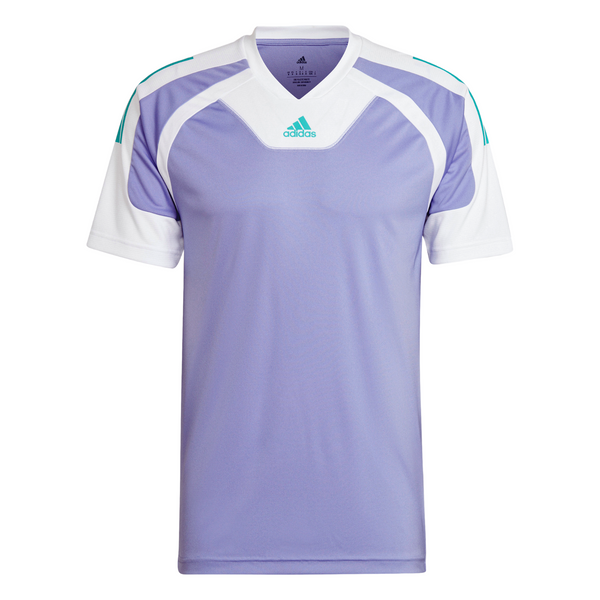 adidas Training Colour Block 80s Panelled Jersey - Purple - ViaductClothing -  -  