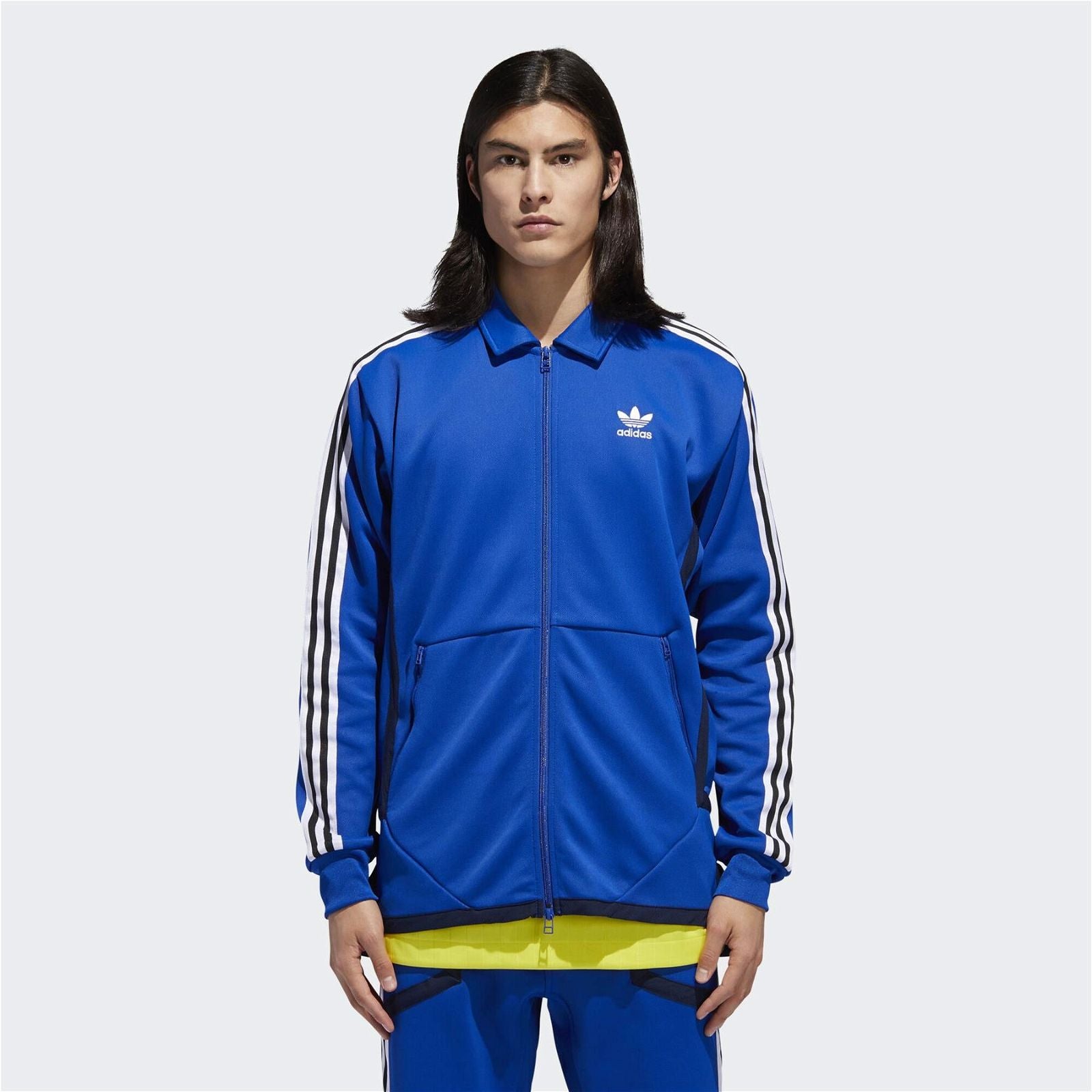 adidas Windsor Track Top - Blue - ViaductClothing -  -  