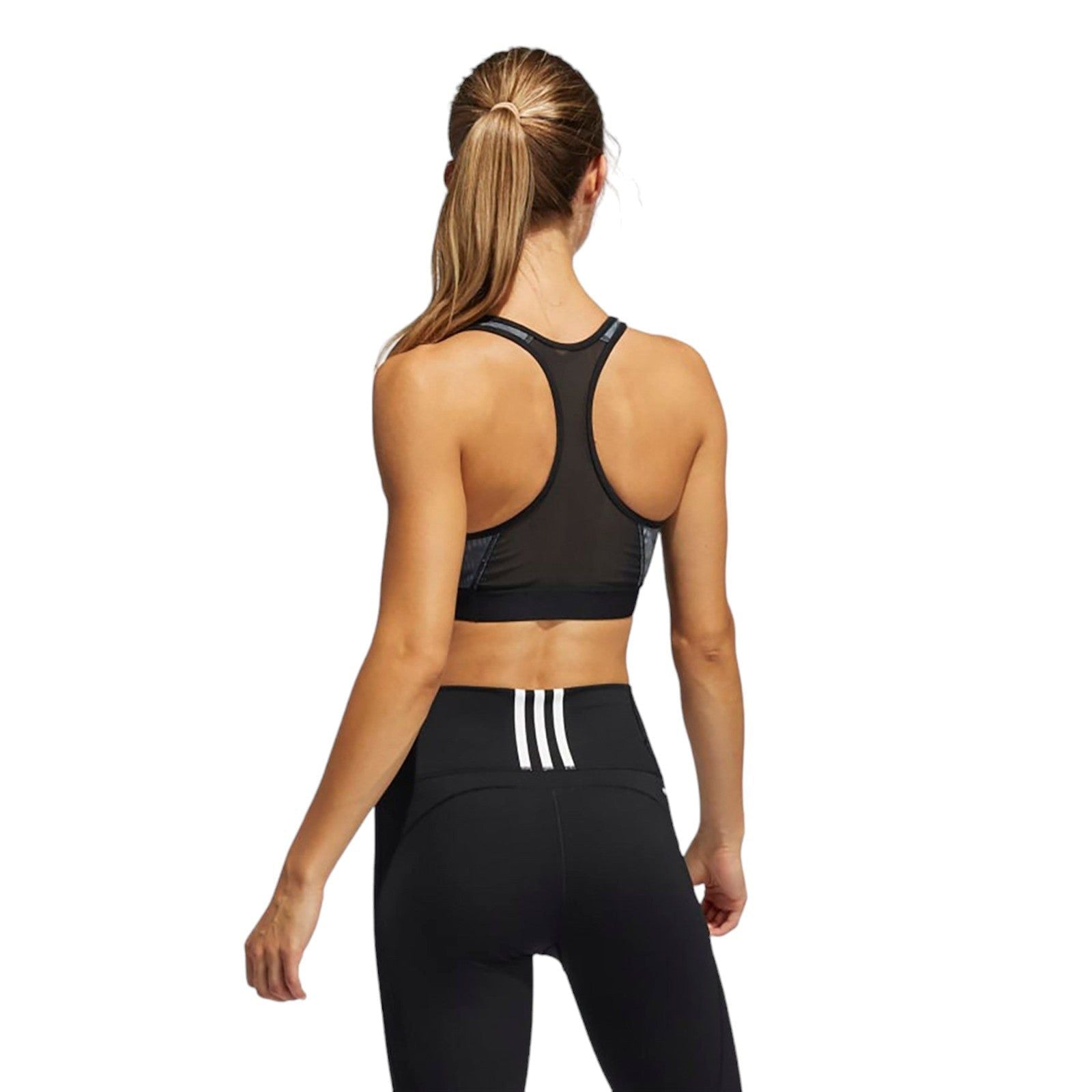 adidas Women's Don't Rest Floral Bra - Grey - ViaductClothing -  -  