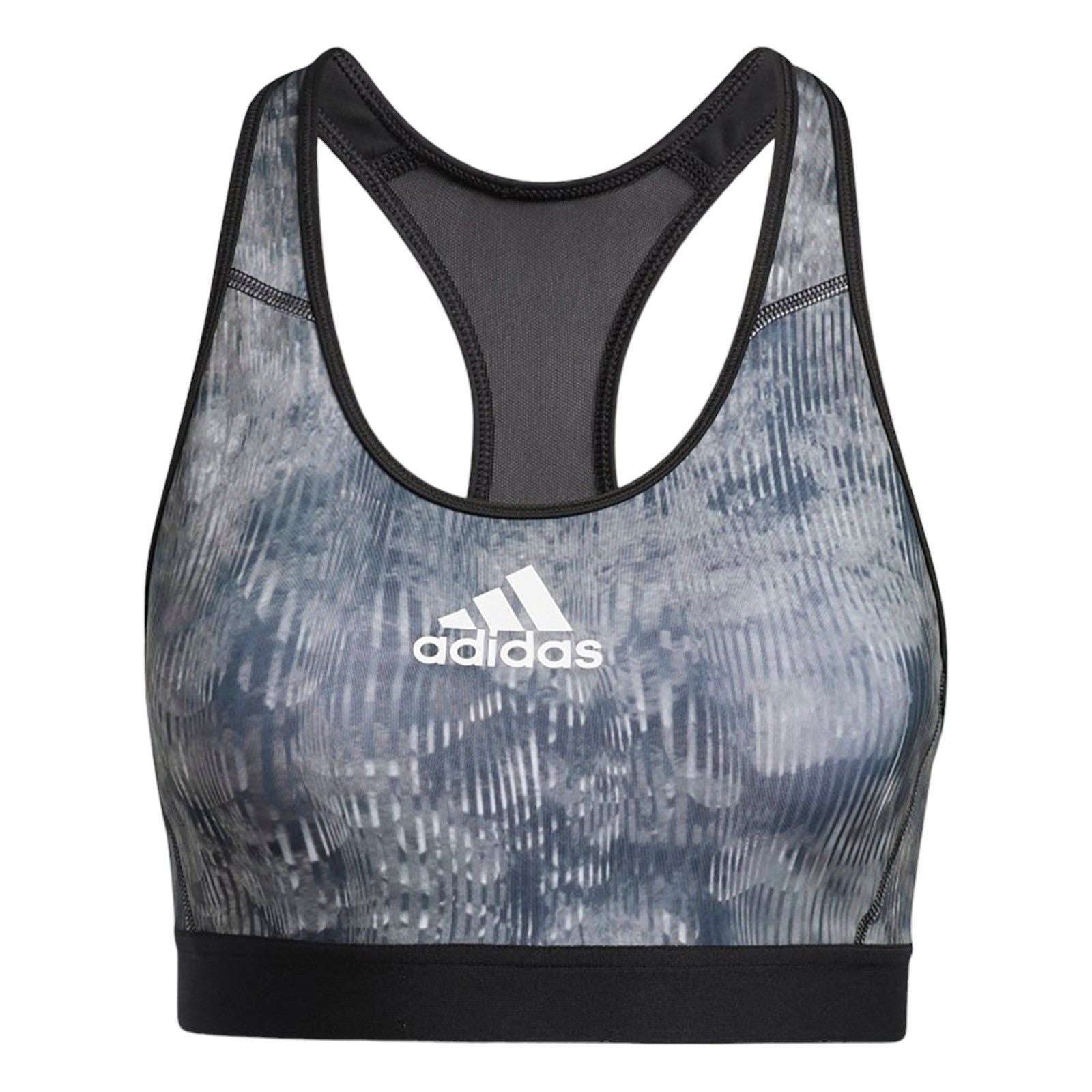 adidas Women's Don't Rest Floral Bra - Grey - ViaductClothing -  -  