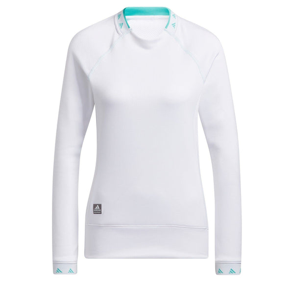 adidas Womens Equipment Crew Sweatshirt - White - ViaductClothing -  -  