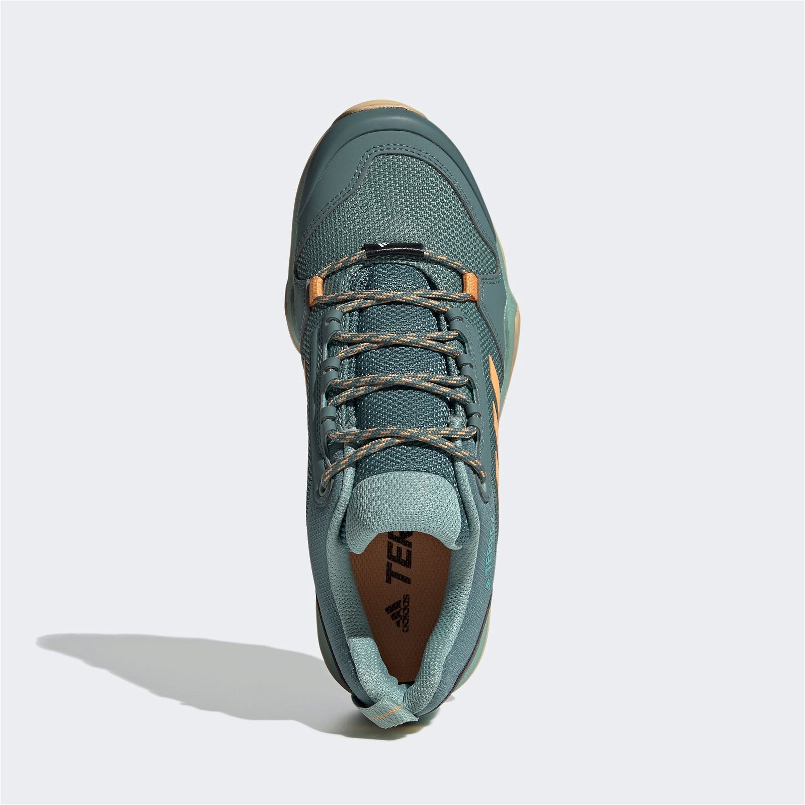 adidas Womens Terrex AX3 Hiking Shoes - Green - ViaductClothing -  -  