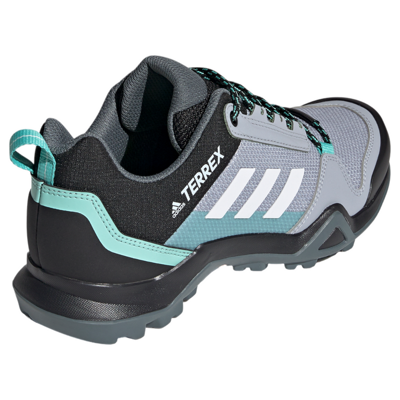 adidas Womens Terrex AX3 Hiking Shoes - Grey - ViaductClothing -  -  
