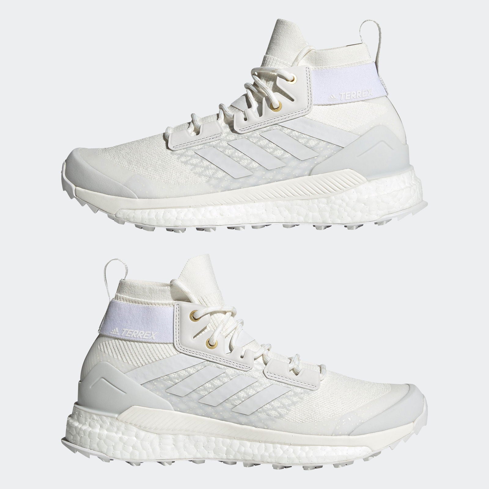 adidas Womens Terrex Free Hiker Primeblue Hiking Shoes - White - ViaductClothing -  -  