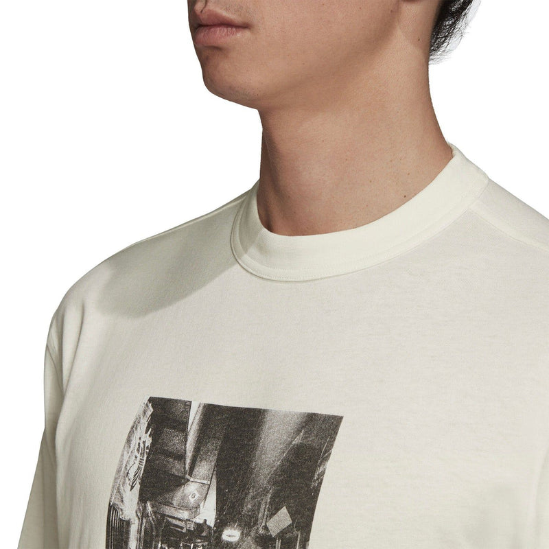 adidas Y-3 Alleyway Graphic T-Shirt - White - ViaductClothing -  -  