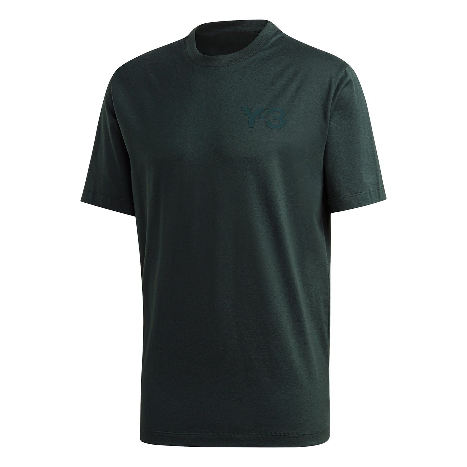 adidas Y-3 Classic Logo T Shirt - Green - ViaductClothing -  -  