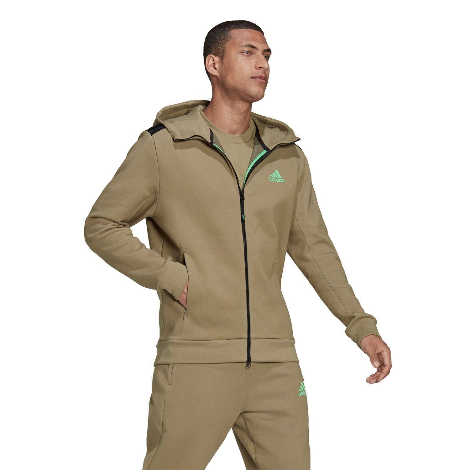 adidas Z.N.E. Sportswear Hoodie - Orbit Green - ViaductClothing -  -  