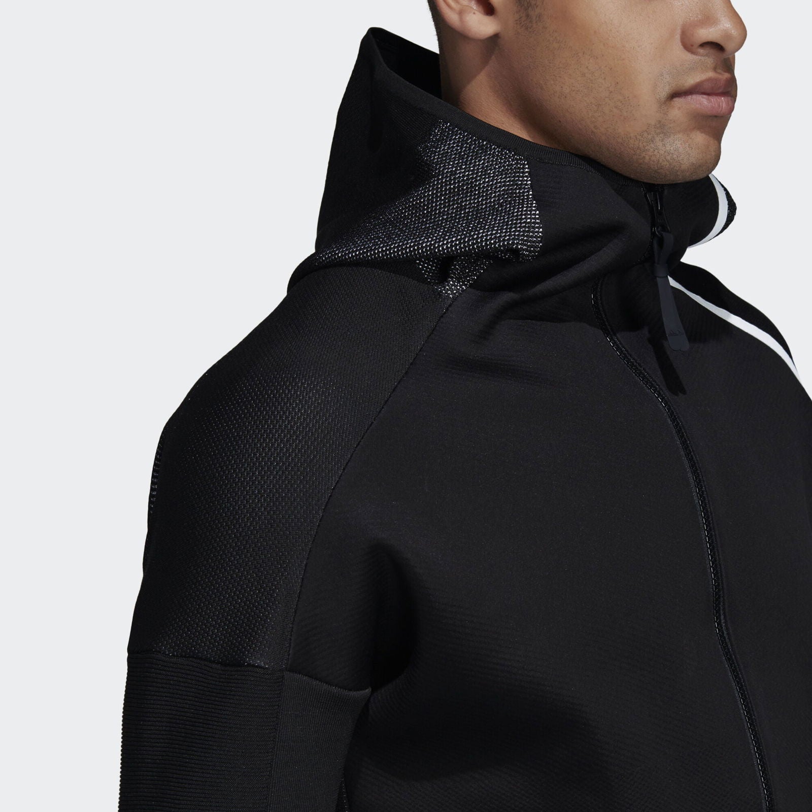 adidas Z.N.E Primeknit Hoodie - Black - ViaductClothing -  -  