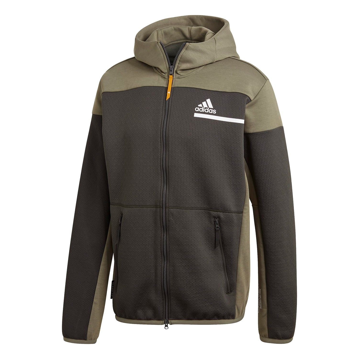 adidas ZNE Aeroready Full Zip Hoodie - Legacy Green - ViaductClothing -  -  