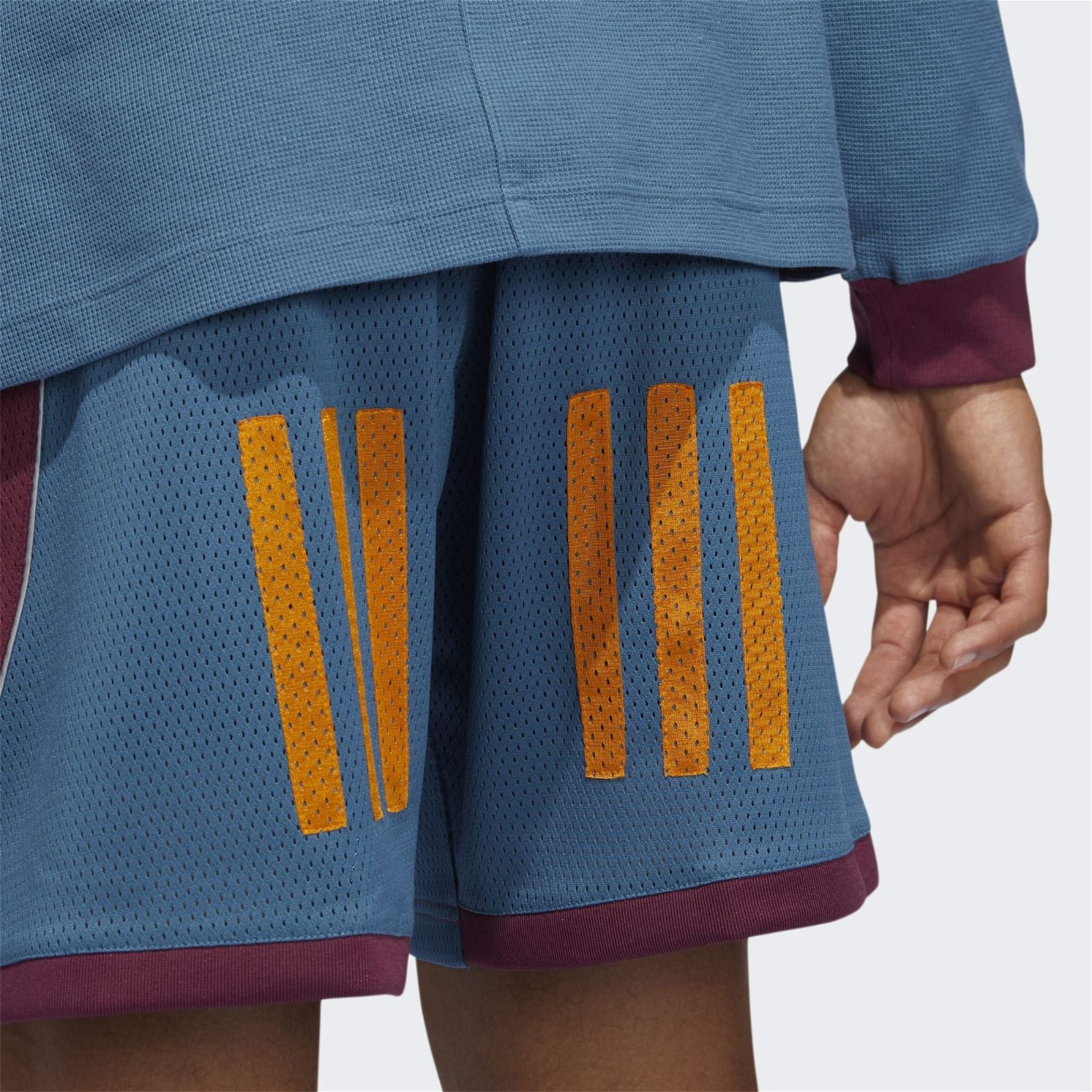 adidas x Daniel Patrick Basketball Hoops Mesh Shorts - Orbit Indigo - ViaductClothing -  -  