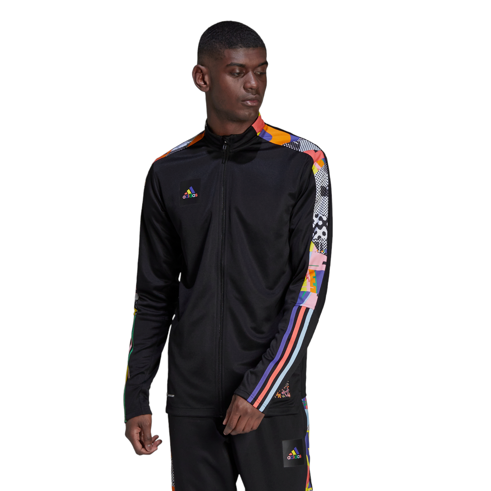 adidas x Kris Andrew Tiro Pride Track Top - Black - ViaductClothing -  -  