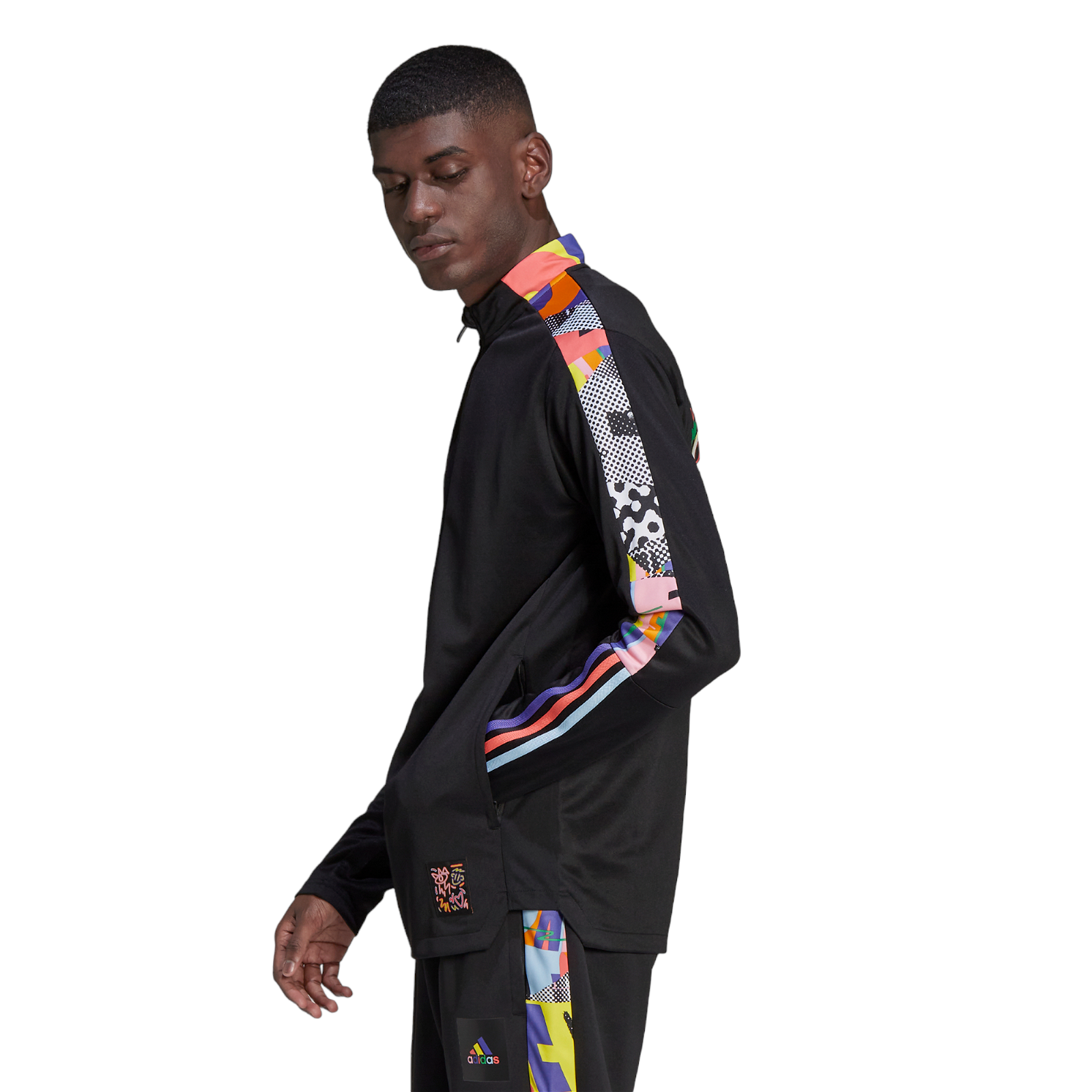 adidas x Kris Andrew Tiro Pride Track Top - Black - ViaductClothing -  -  