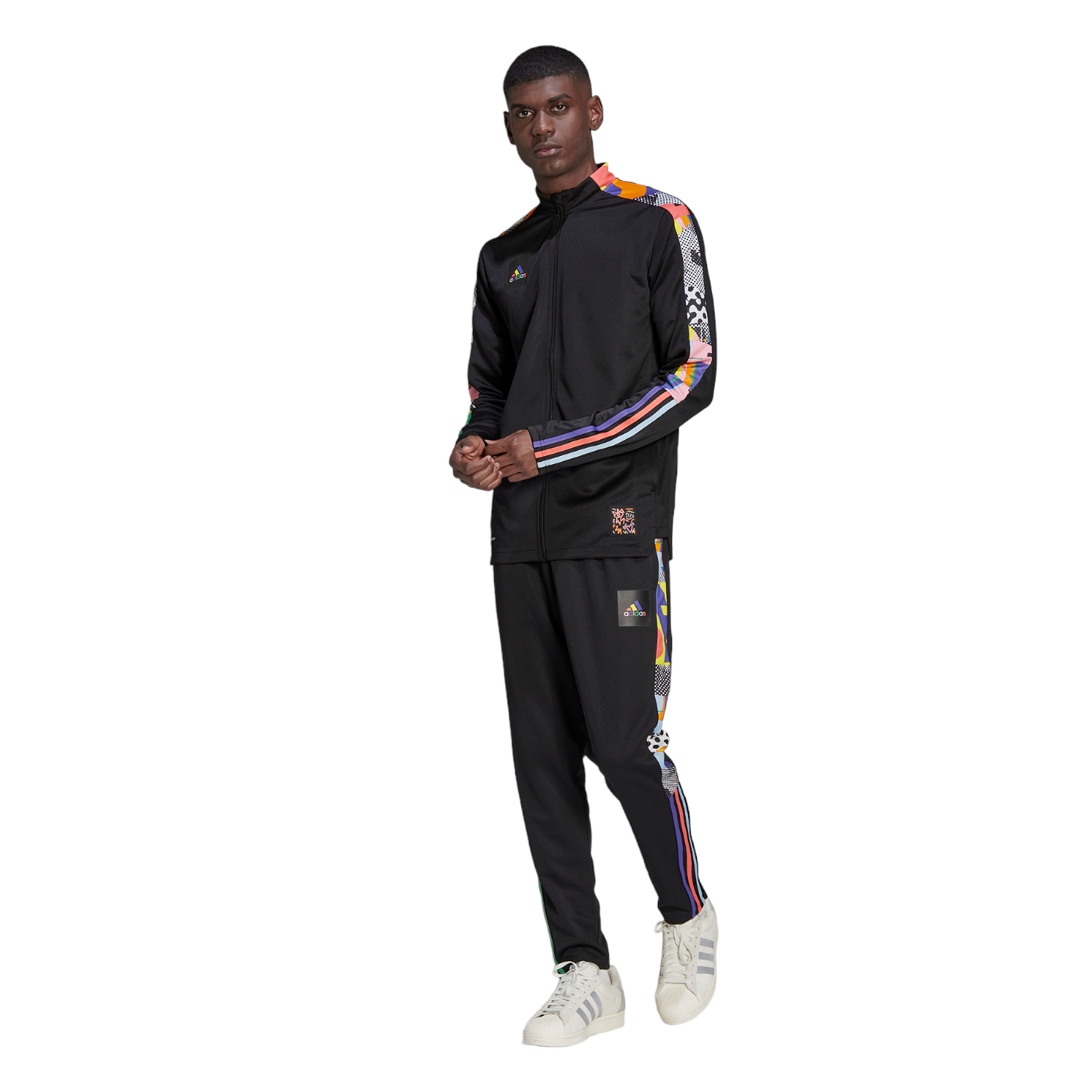 adidas x Kris Andrew Tiro Pride Track Top - Black - ViaductClothing -  -  