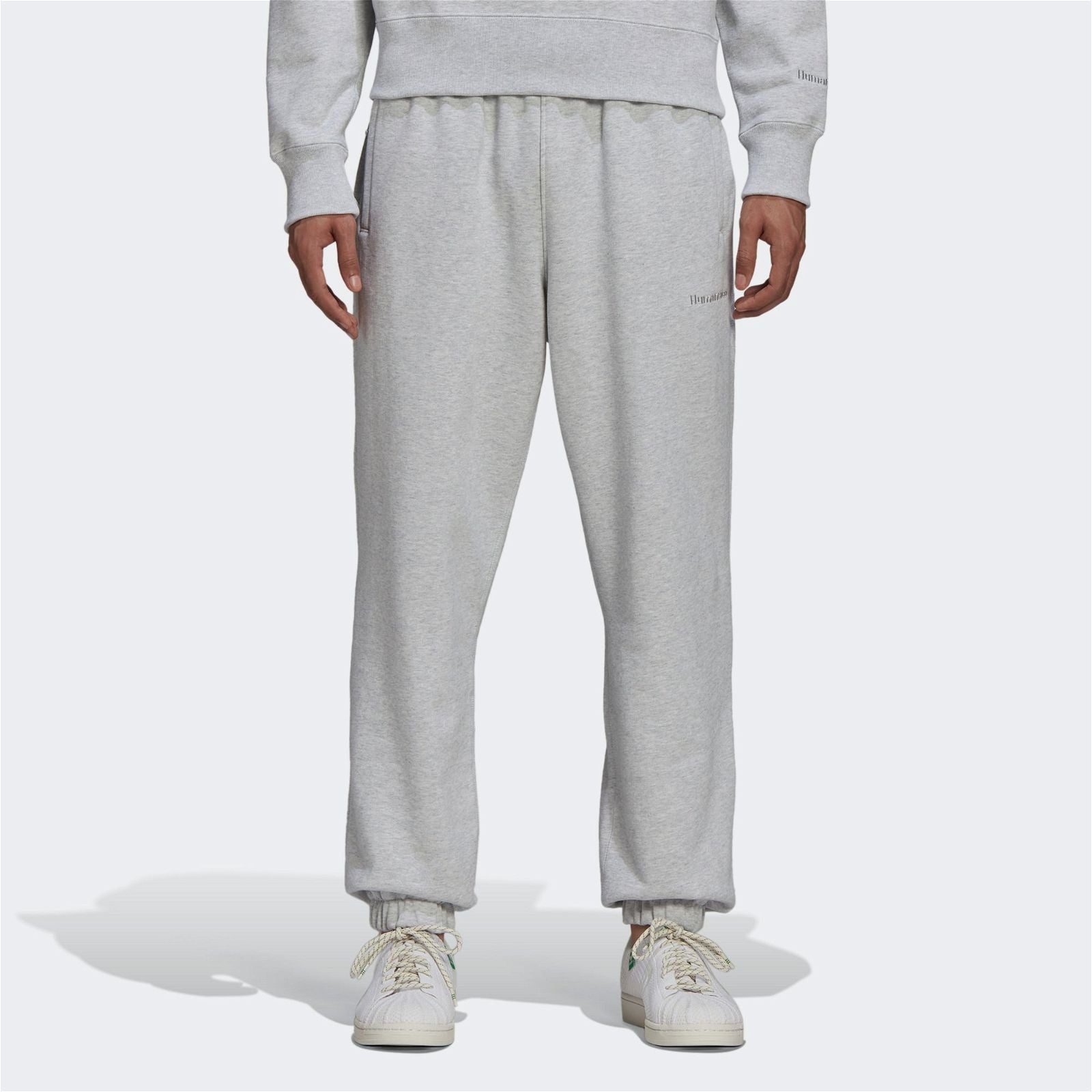 adidas x Pharrell Williams Basics Sweat Pants Grey H58331 ViaductClothing