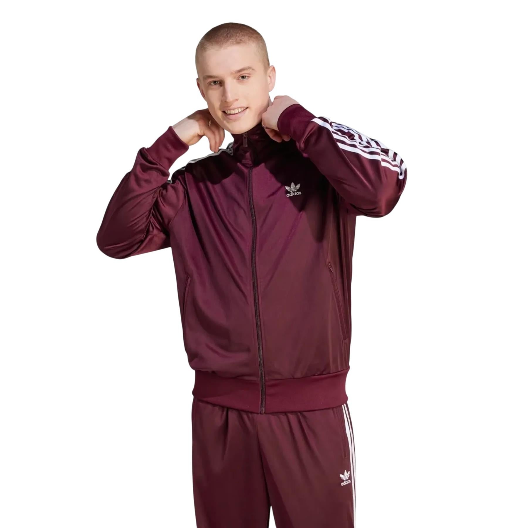 adidas Originals Adicolor Classics Firebird Track Top - Maroon