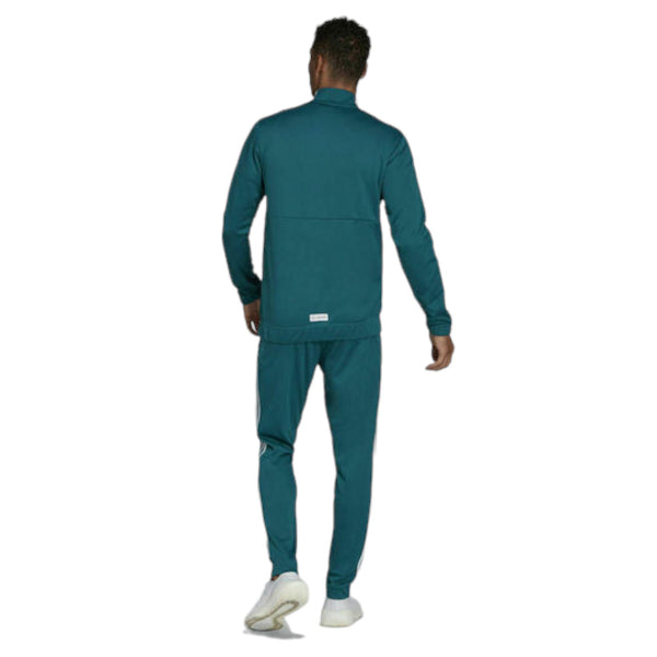 adidas AEROREADY Tricot Quarter-Zip Track Suit - Teal Green