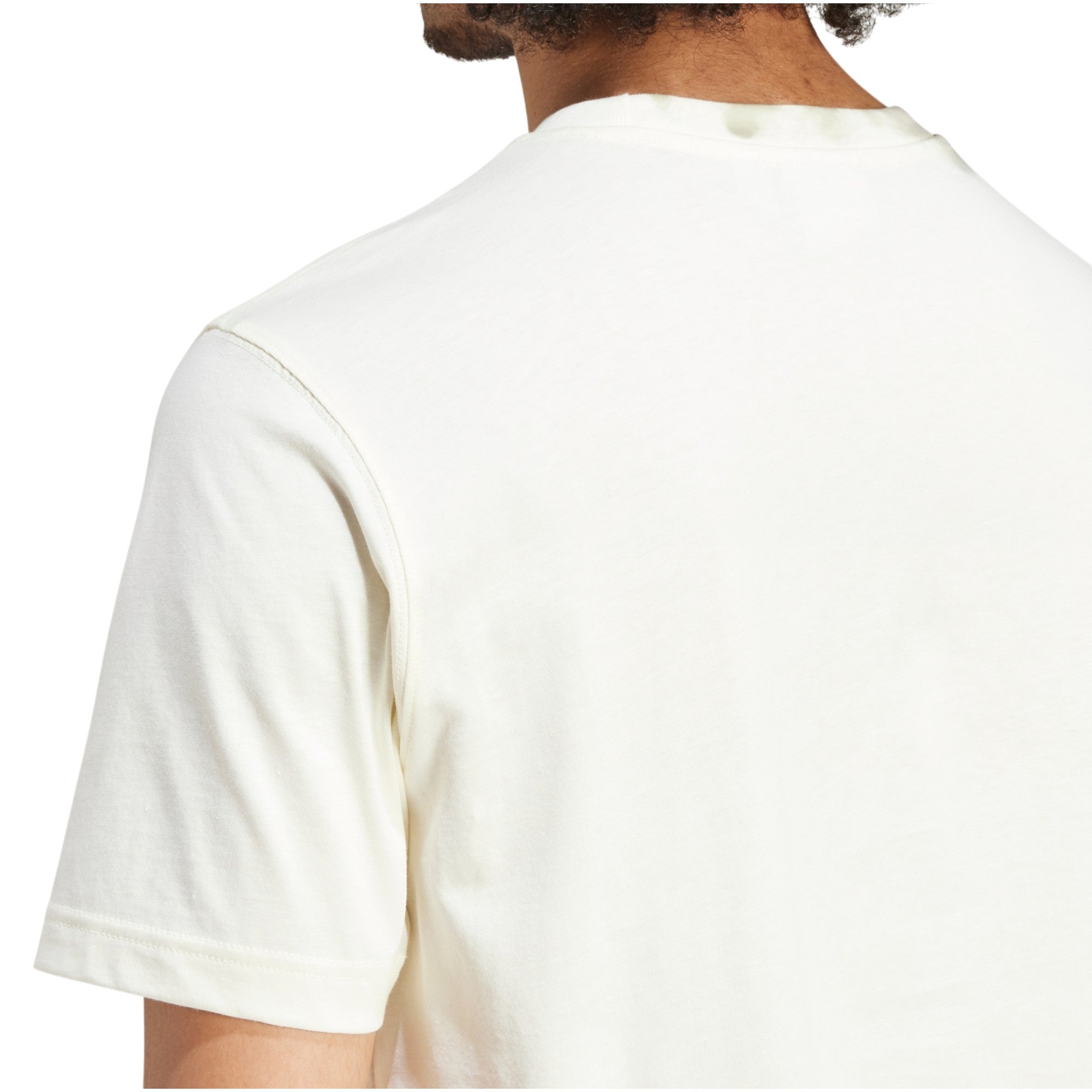 adidas Originals Men's Trefoil Essentials T-Shirt - Ivory White