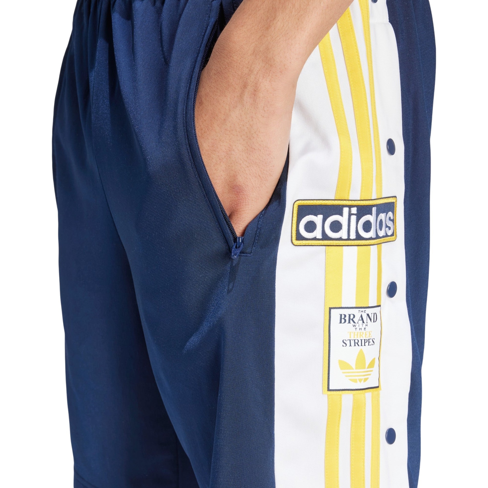 adidas Originals Men's Adicolor Adibreak Shorts - Night Indigo / White / Bold Gold