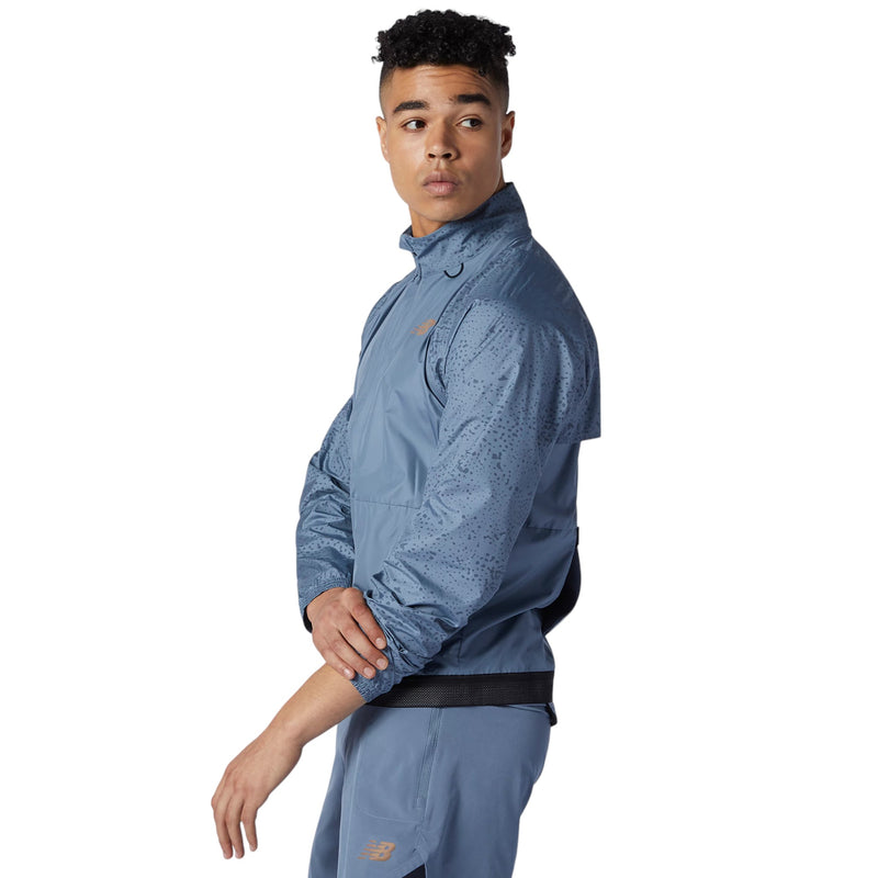 New Balance PMV Portable Run Jacket - Grey