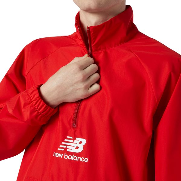 New Balance Essential Anorak Jacket Winbreaker - Red