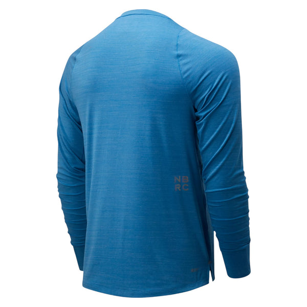 New Balance Seasonless Long Sleeved Running Top - Blue