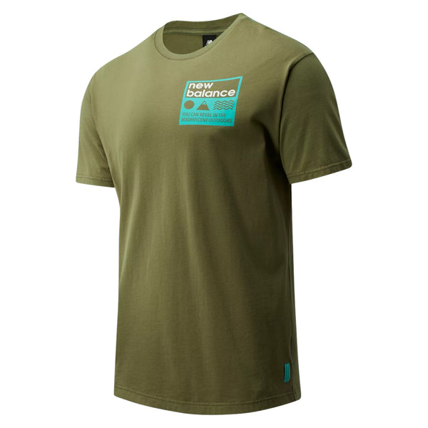 New Balance NB Athletics Trail Tee - Green