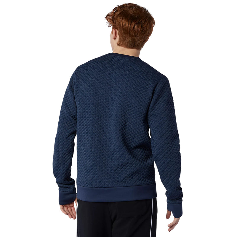 New Balance NB Heat Loft Crew Neck Sweatshirt - Navy