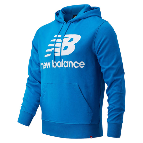 New Balance Essentials Stacked Logo Hoodie - Blue