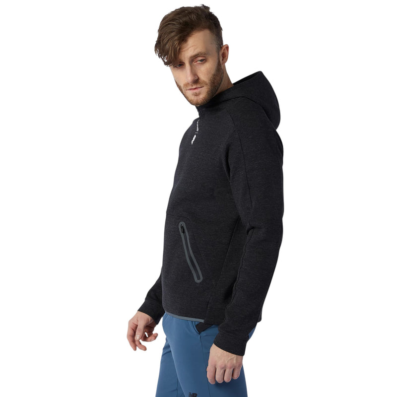 New Balance Fortitech Fleece Pullover Hoodie - Black