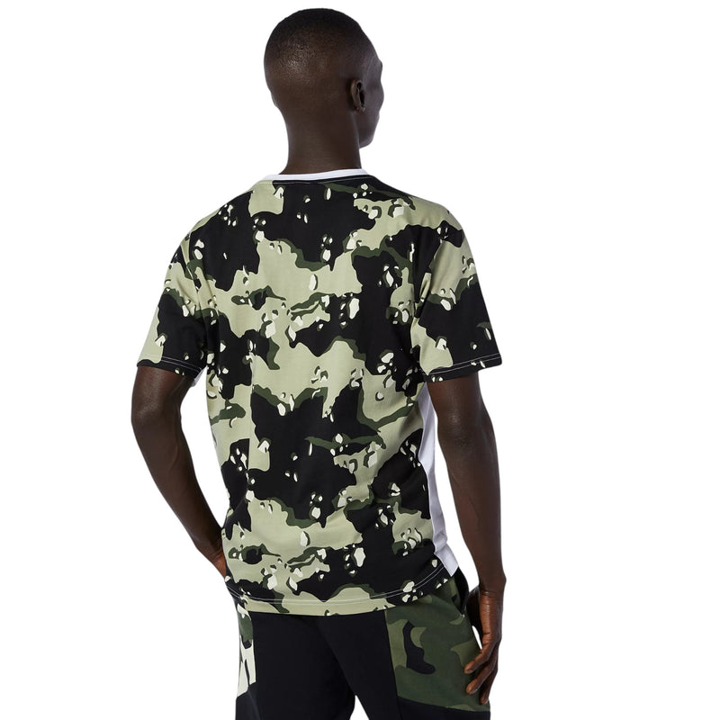 New Balance Essentials Camo T Shirt - White