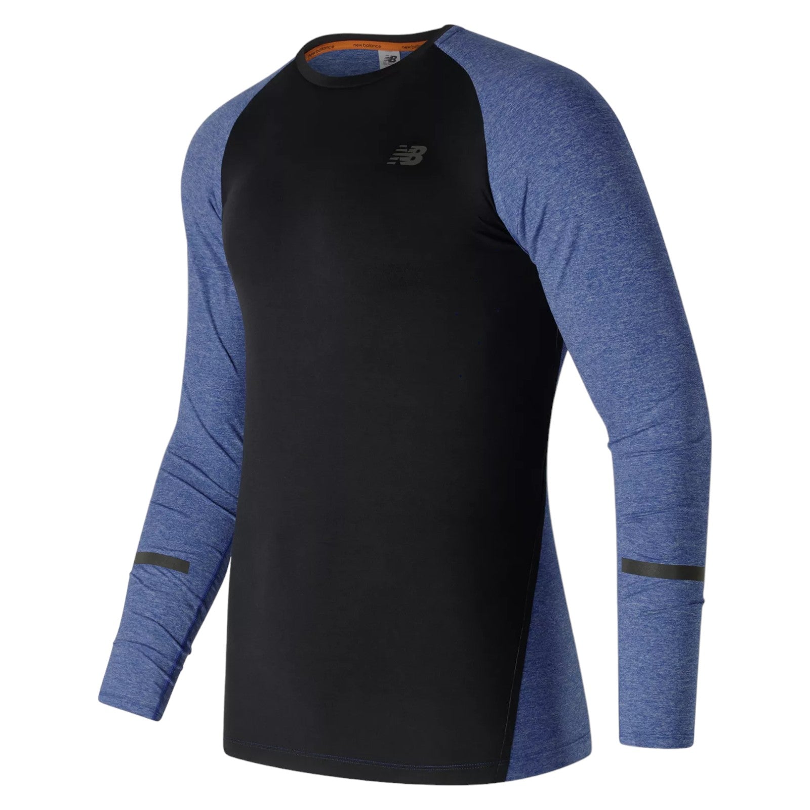 New Balance Trinamic Long Sleeved Running Tee - Blue