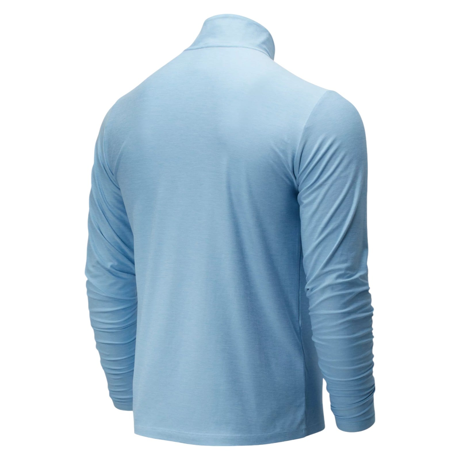 New Balance Core Space Dye Quarter Zip Top - Blue
