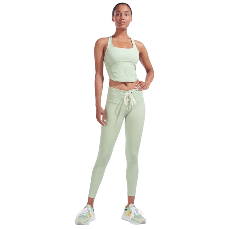 New Balance x STAUD Womens Lace Up Tights - Green