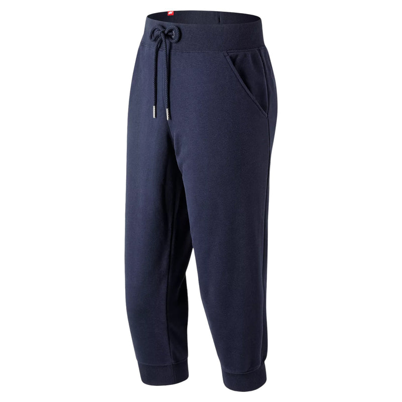 New Balance Womens Essential 90s 3 Quarter Pants - Navy