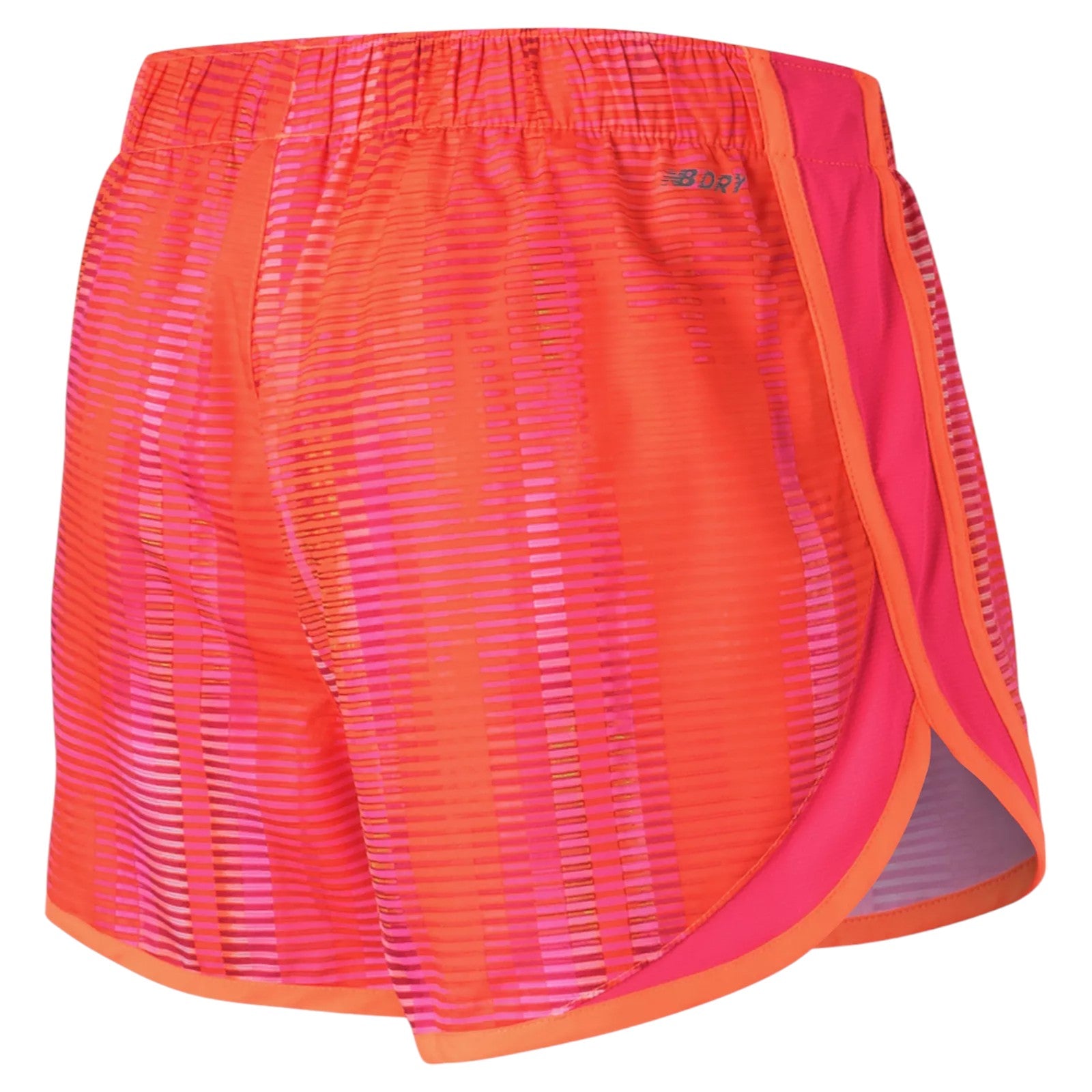 New Balance Womens Accelerate Printed Shorts - Orange