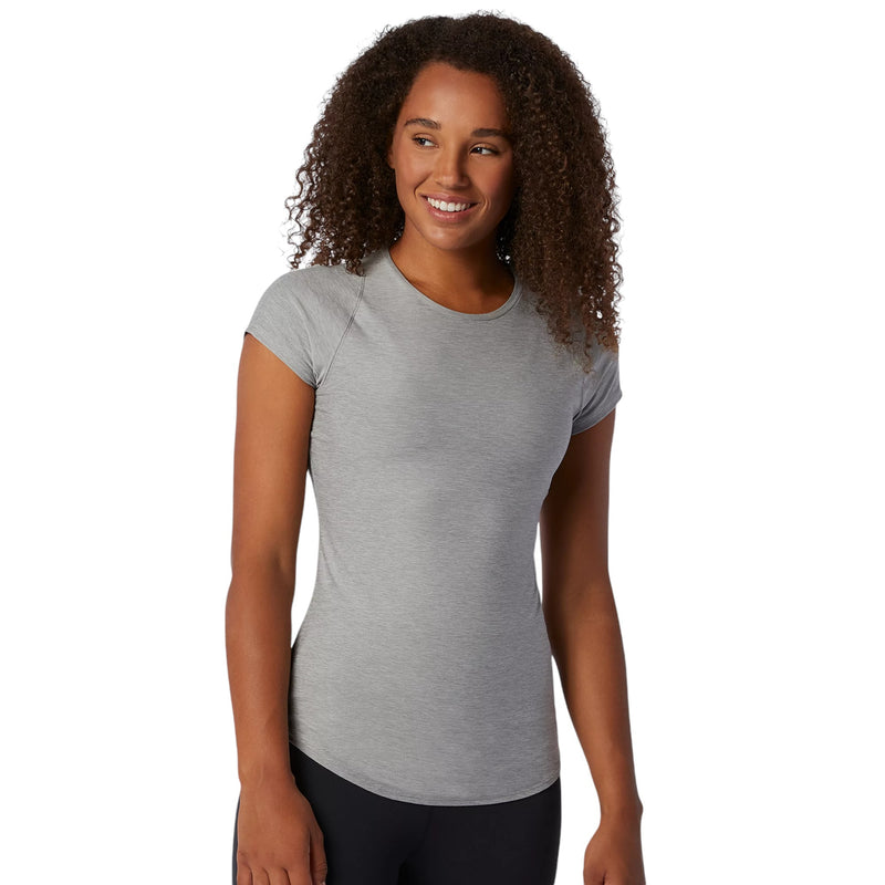 New Balance Womens Transform Perfect Tee Grey WT01164 AG ViaductClothing