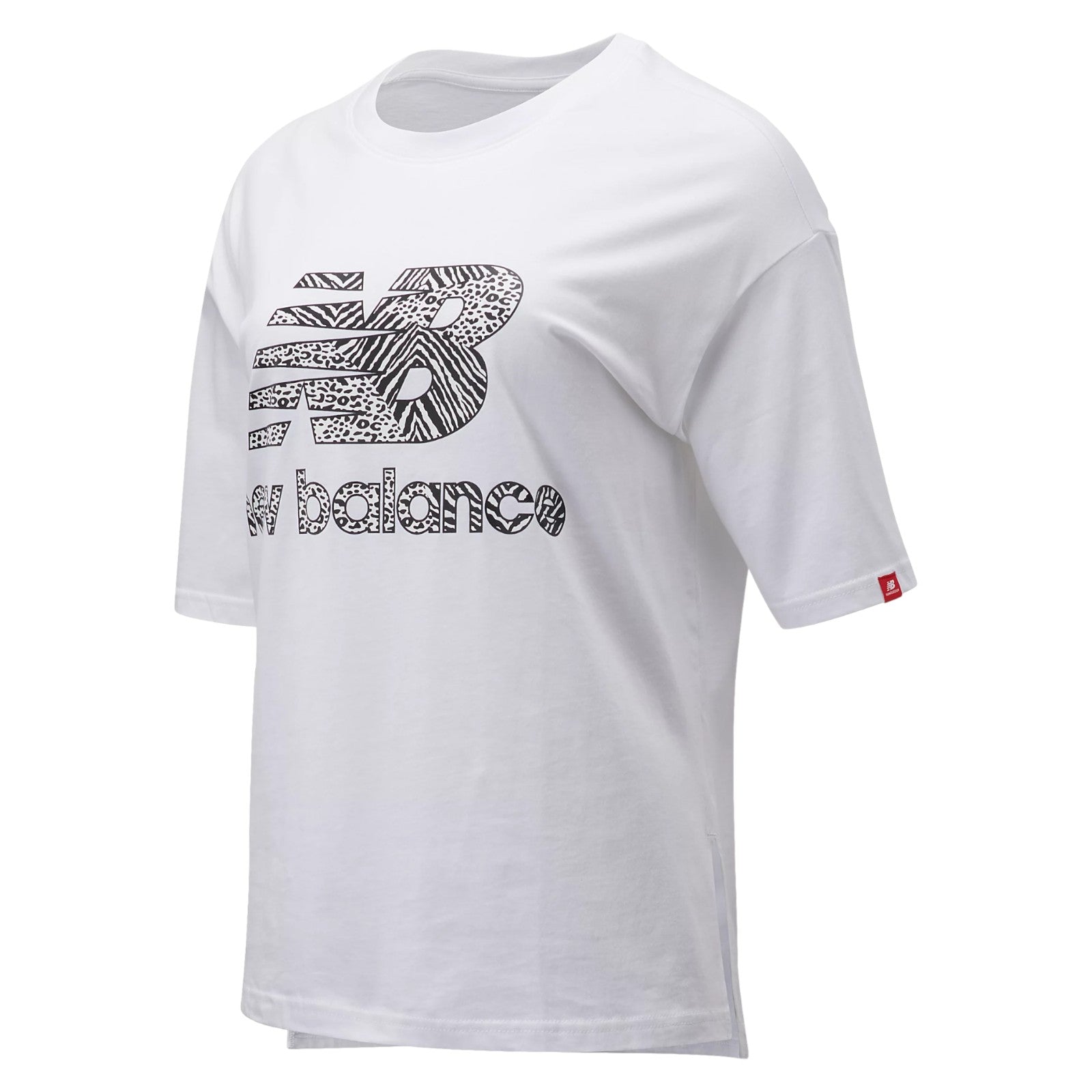 New Balance Athletics Animal Print T-Shirt - White