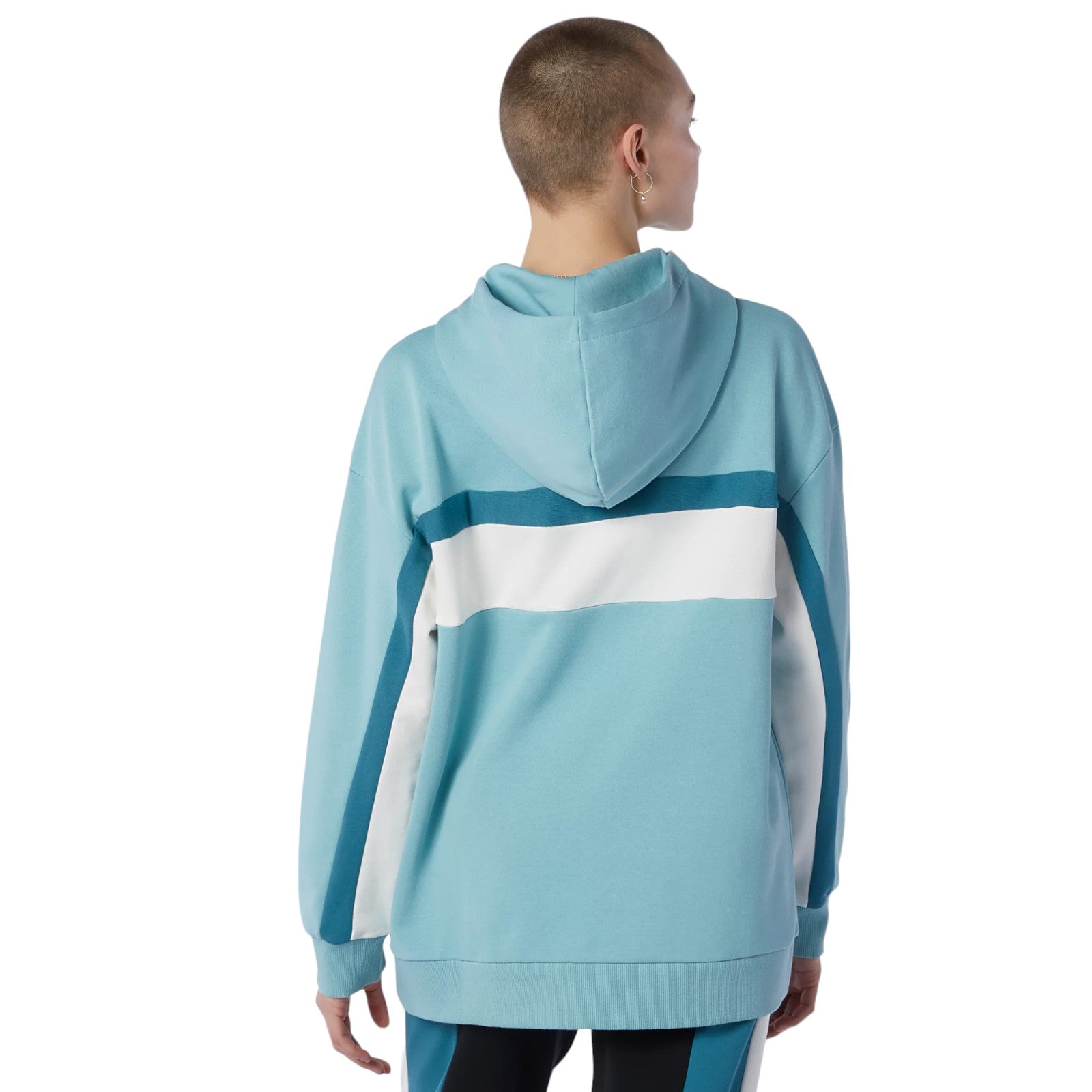 New Balance Womens Athletics Higher Learning Hoodie - Blue