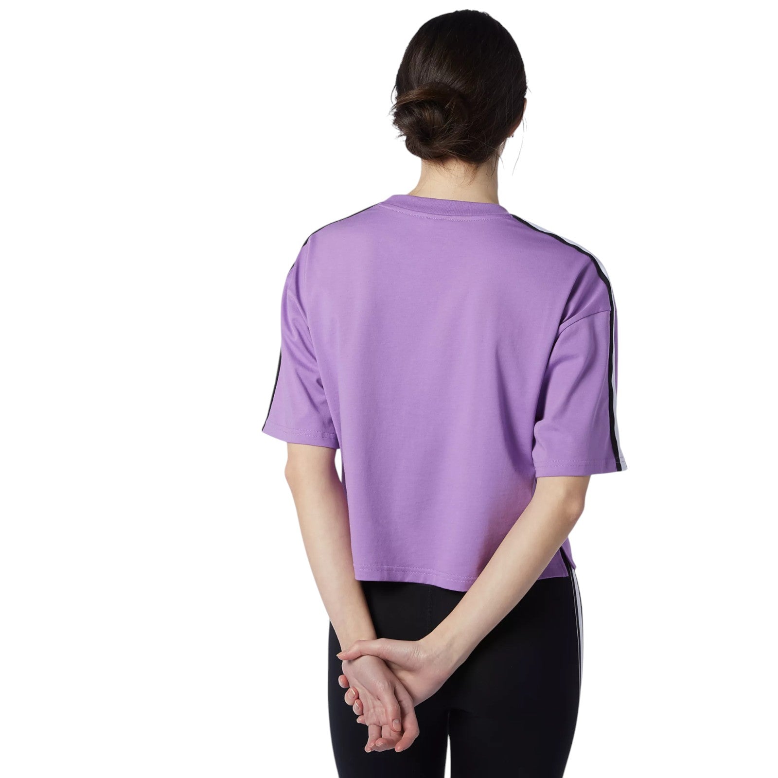 New Balance Womens Essentials ID Tee - Purple